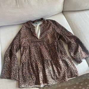 Tuckernuck Leopard Print Women's Top